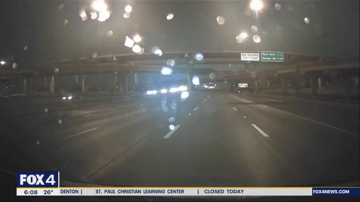 Use caution on Dallas County and Collin County roads
